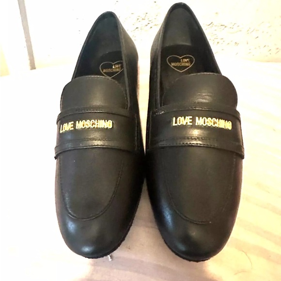 NWOT Love Moschino Women's Penny Loafer - Picture 6 of 11